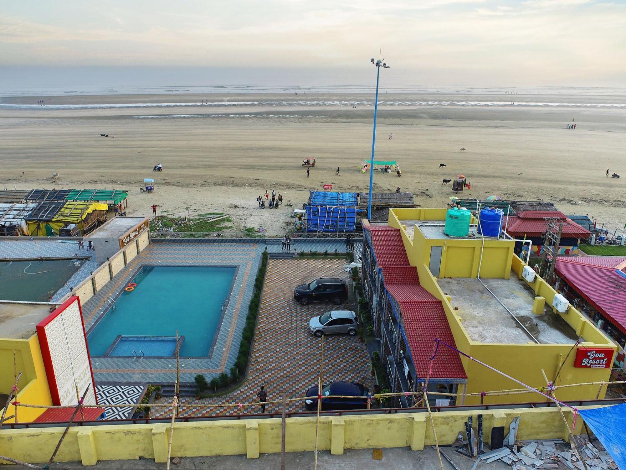 Goa Beach Resort On Beach 만다르모니 외부 사진